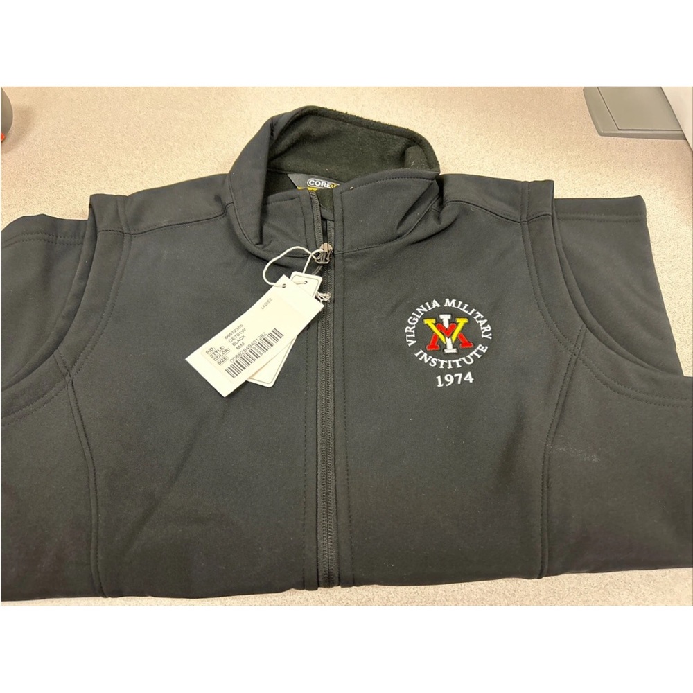 Core 365 VMI Ladies Medium Techno Lite Unlined Vest Pockets Zip Easy Care